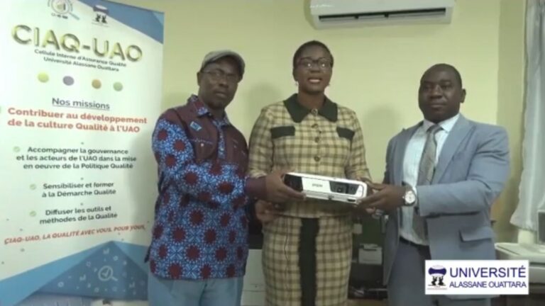 La CIAQ-UAO reçoit du matériel informatique dans le cadre du projet JointQA